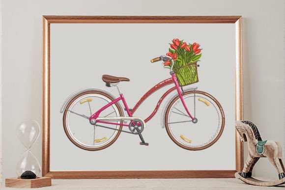 Bicycle and Flowers: A Seasonal Embroidery Review