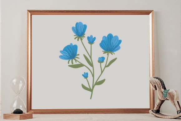 Blue Flowers: A Designer Review for Business Merch