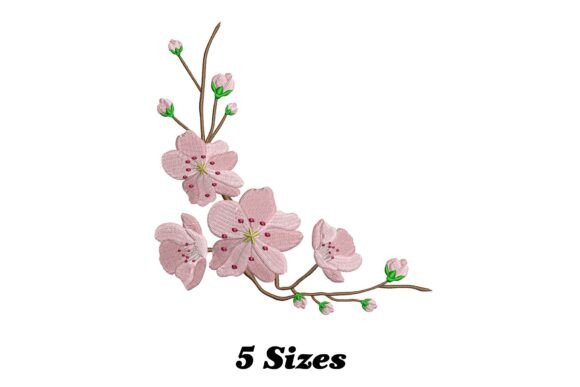 Cherry Blossom: A Versatile Machine Embroidery Design