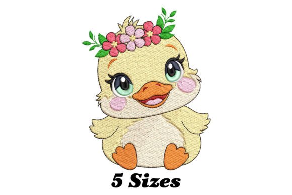 Cute Baby Duck with Flowers: Sweatshirt Design Review
