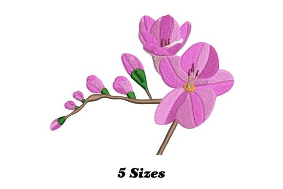 Freesia Flower: A Designer’s Stitch-Out Review