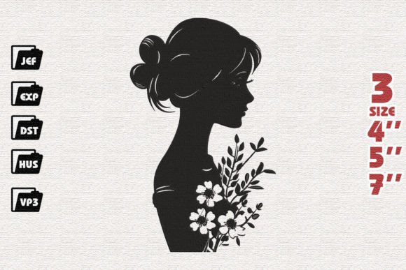 Girl Holding Flowers: An Embroidery Seller’s Review