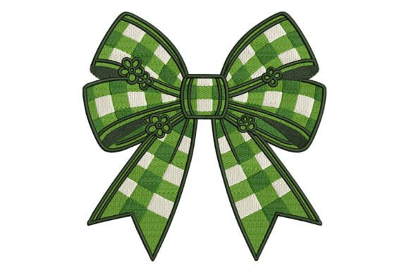 Green Gingham Bow Embroidery: A Maker’s Review