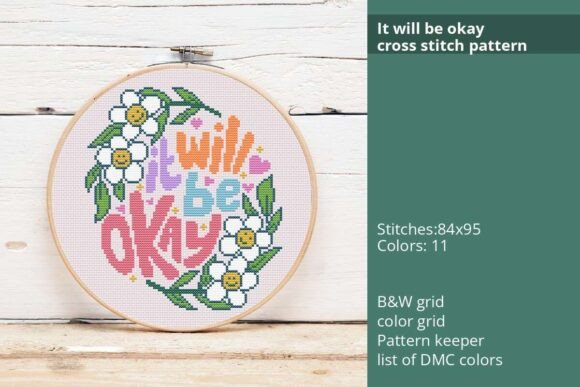 It Will Be Okay Cross Stitch Pattern Review