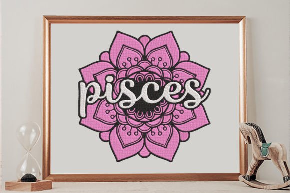 Pisces Mandala Flower: Seasonal Embroidery Review