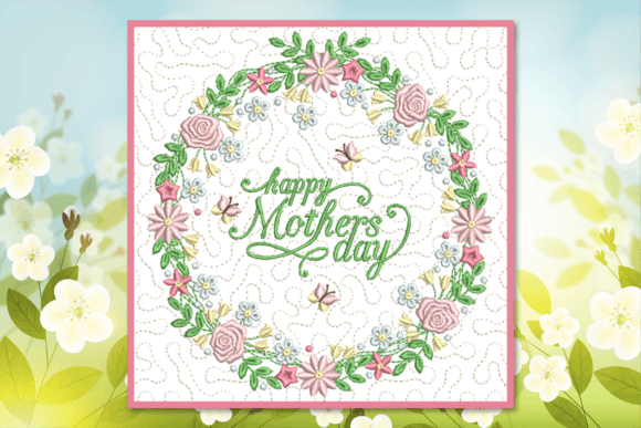 Ring of Roses Quilt Block-in the Hoop Review
