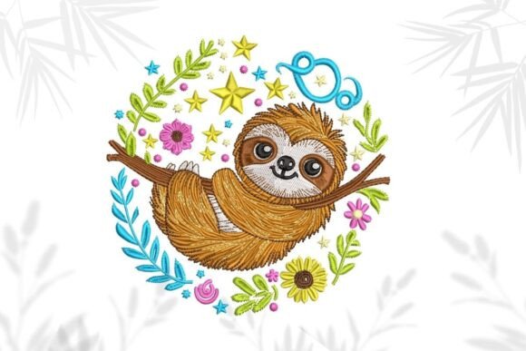 Sloth Embroidery Design: A Craft Fair Review